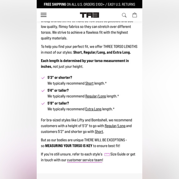 NWT TA3 $188 Hi Cut Surfy in Black for Long Torso, Size S XLong (not reg/long) - Picture 11 of 11